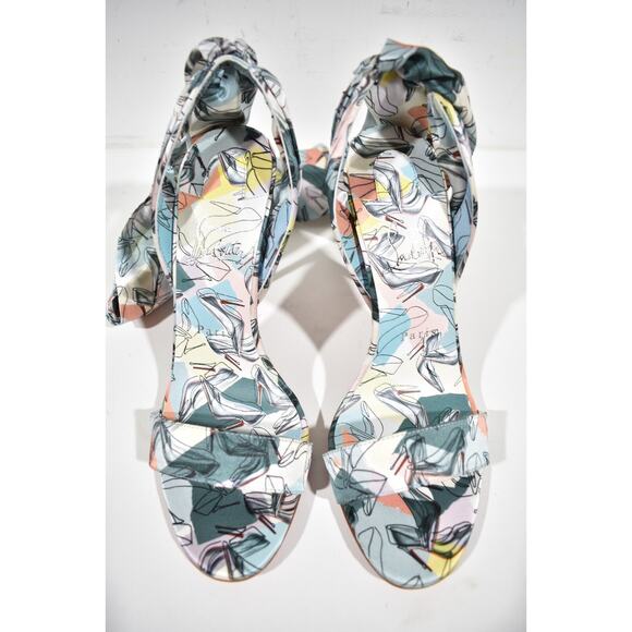 Christian Louboutin Sandale Du Desert 100 Shoes It Up Blue Sandal Heel Pump 37.5 - Picture 6 of 12